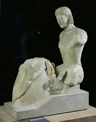 El jinete Rampin, c.550-540 a.C. (mármol)